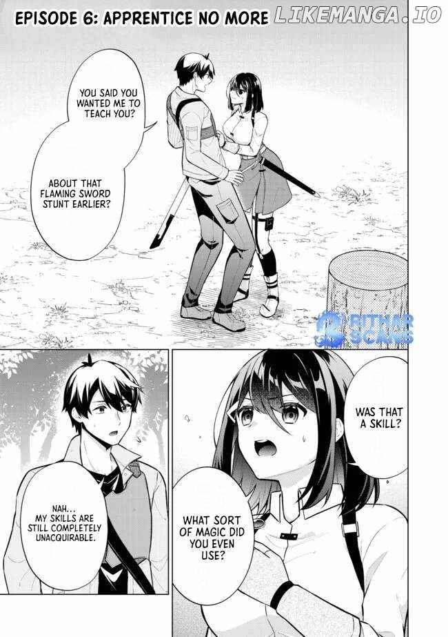 Skill? Nee Yo Sonna mon! - Fuguusha-tachi no Sainou Kaika Chapter 6.1 1